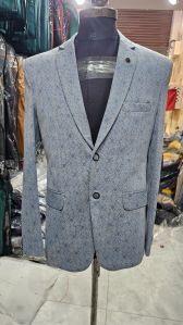 Mens Grey Wedding Wear Blazer