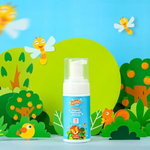 Puddles Kids Curious Cubs Organic Foam Wash for Kids