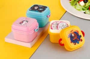 Plastic Retro Lunch Box