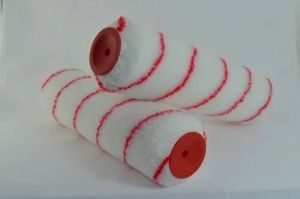White Single Stripe Unifiber Paint Roller
