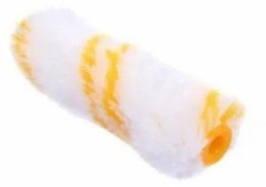 4 Inch Yellow Stripe Fur Paint Roller