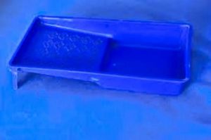 Blue Plastic Paint Tray