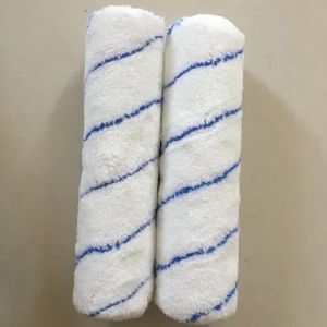 White Single Stripe Unifiber Paint Roller