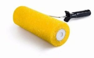 Yellow Texture Paint Roller