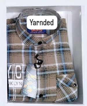 Kids Cotton Full Sleeve Check Print Shirt