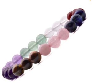 Multicolor Education Gemstone Bracelet