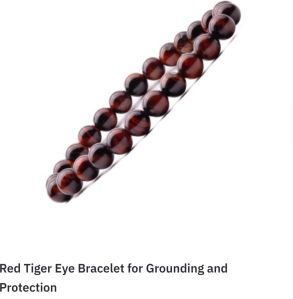 Red Tiger Eye Gemstone Bracelet