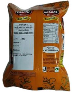 Lasaki  Orange Flavor Soan Papdi