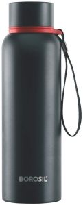 borosil trek 700 black water bottle