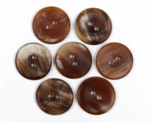 Round Horn Button