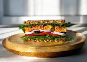 Homemade Paneer Tikka Sandwich