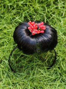 Pilakalu Hair Bow ( Red Color)