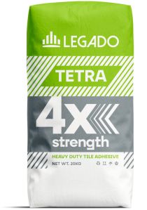 LEGADO TETRA 4X STRENGTH TILE ADHESIVE