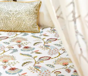 Block Printed Bed Sheet