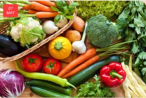 natural fresh vegetables