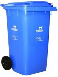 240 Litre Nilkamal Plastic Wheeled Dustbin