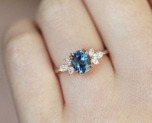 Gemstone Engagement Rings