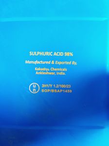 concentrated sulfuric acid