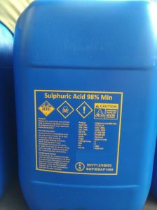 concentrated sulfuric acid