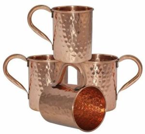Plain Copper Mugs