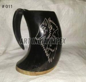 Drinking Horn Mug