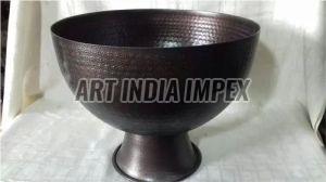 Iron Hammered Fruit Bowl