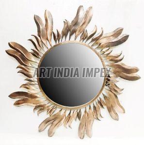 Wrought Iron Wall Mirror