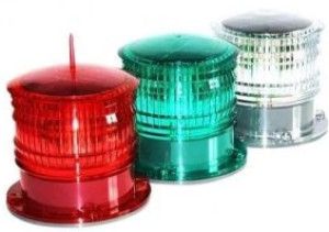 Marine Solar Navigation Light 2NM Red Green White Yellow