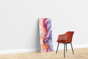 Diya Austria Cafe Chair With Grey Legs