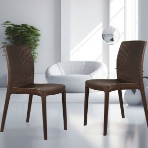 Diya Alpha Armless Cafe Chair