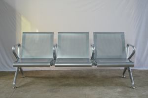 Mild Steel Airport Sofa 3 Seater all handle