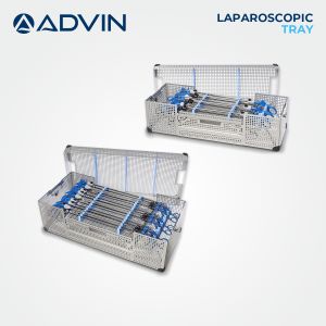 Laparoscopic sterilization tray