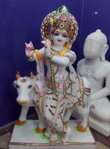 Marble Gau Gopal Moorti