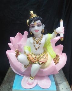 Marble Baby Krishna Statue