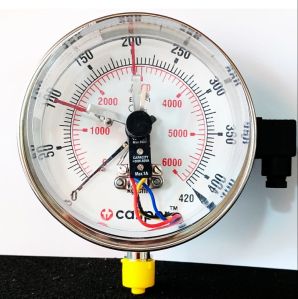 electrical contact pressure gauge