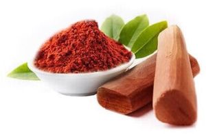 red sandalwood powder