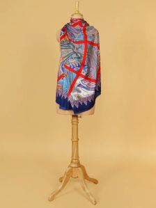 silk printed stole