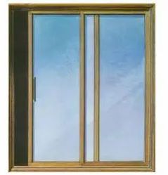 Glass Finished Horizontal Sliding Window