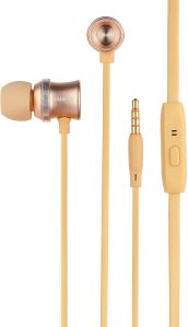 Celebrat Model No D7 Golden Earphone