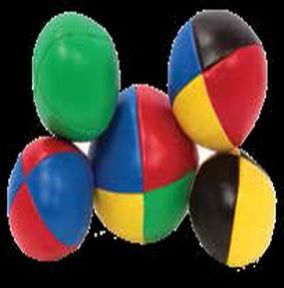 Multicolor Juggling Ball