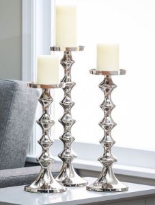 Silver Candle Holder