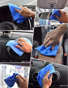 Round Car Microfiber Duster