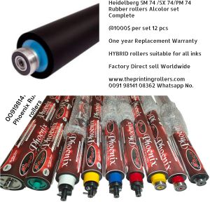 Offset Printing Machine Press Rubber Rollers