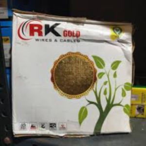 1.50 SQMM RK GOLD COPPER WIRE (UNDER GUAGE) 1 BOX IN 73 METER LENGTH