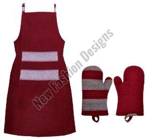 Plain Cotton Cooking Apron