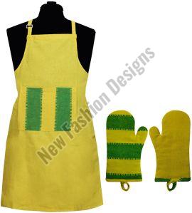 Plain Cotton Cooking Apron