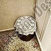 White Crochet Table Cover
