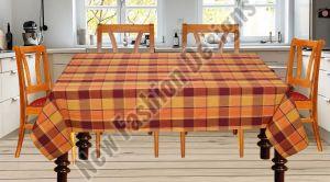 Check Cotton Tablecloth
