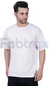 Mens Cotton Lycra Oversized Round Neck T-Shirt