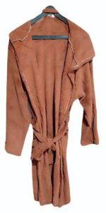 Luxury Cotton Brown Spa Bathrobe